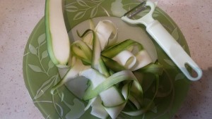 come tagliare le zucchine